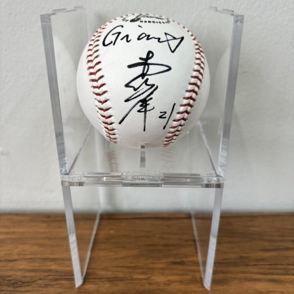 【通販 人気】 2025年最新】Yahoo!オークション サイン(野球)の中古品 -木佐貫 応援グッズ