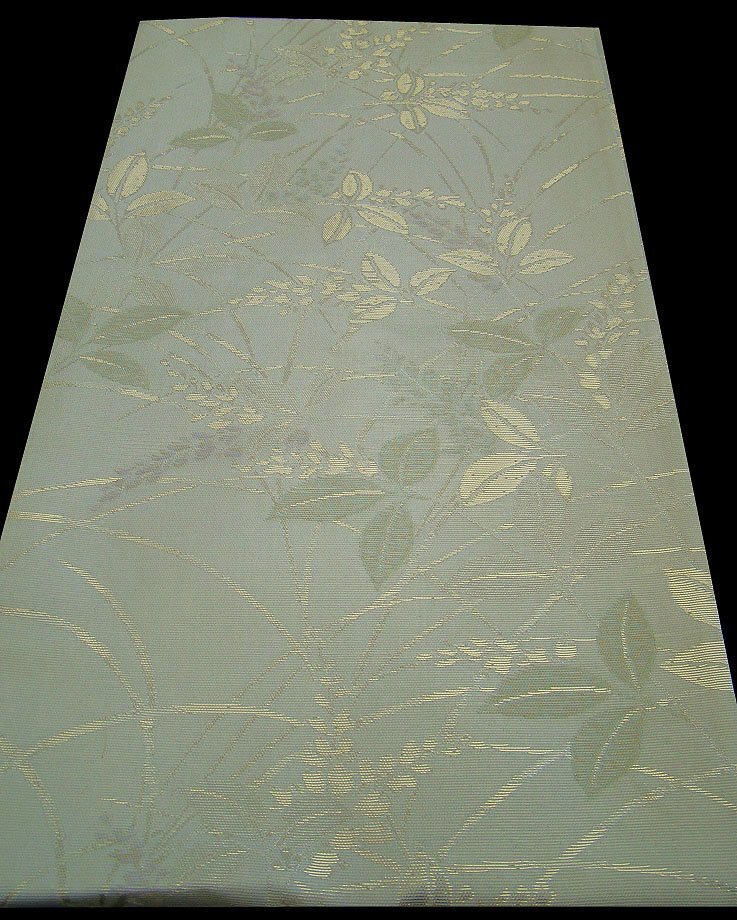 夏帯 訪問着 無地用 西陣織 紗 袋帯 正絹 Fs115 夏帯 訪問着 無地