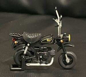 1/24スケール ホンダ モンキー カスタムマフラー HONDA MONKEY 1990 ミニカーオートバイ 原付き バイク 検索 GORILLA オートバイ ゴリラ