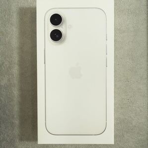 未開封iPhone 16 128GB SIMフリー ホワイト アップル