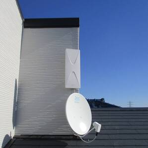 UAH201設置工事+4k8kBS/CSアンテナ設置+ブースター取付+基本作業代 コミコミ工事パック ※対応エリア 要確認