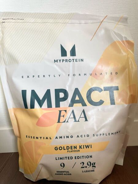 マイプロテイン IMPACT EAA ゴールデンキウイ味 1kg