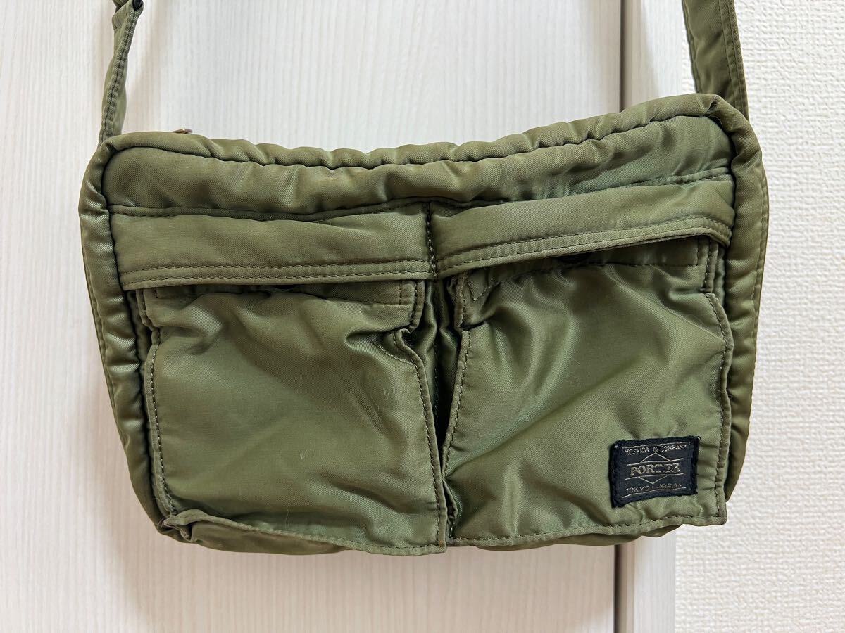 ★PORTER タンカー ショルダーバッグ カーキ 2way ショルダー★ Yahoo!オークション -「porter タンカー カーキ」(ショルダー