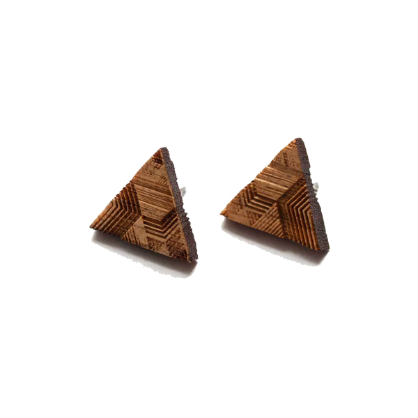 【木tch】クルミの木・ピアス(リトル)トラス