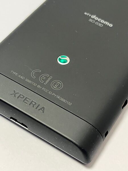 【モック】NTT DOCOMO ドコモ SO-03D Xperia acro HD モックアップ 黒 ソニーエリクソン Sony Ericson