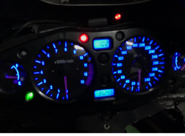 GSX-1300R 隼 ハヤブサ 高輝度 高品質 LED メーター 打ち替え用 99- GW71