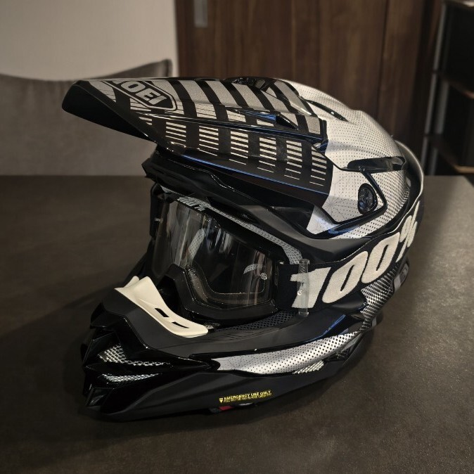 Yahoo!オークション -「100 ゴーグル」(ヘルメット、シールド