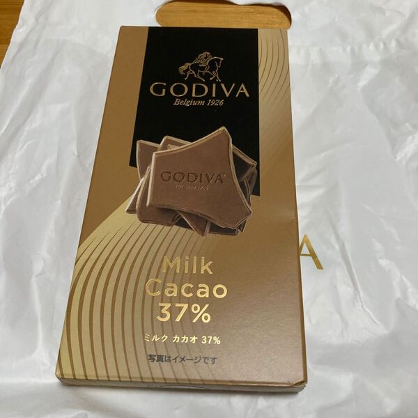 GODIVA ミルクカカオ タブレット 37% チョコレート ゴディバ