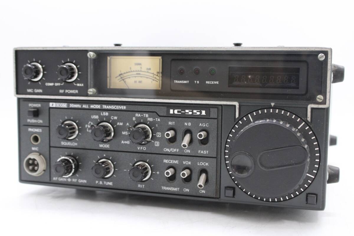 現状品 アイコム 無線機 IC-551 オールモード トランシーバー アマチュア ICOM ITXER8SSLJDA-D-Z00-byebye IC-551