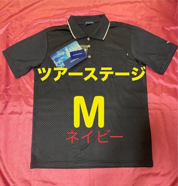 ツアーステージ ゴルフ golf スポーツ 半袖ポロシャツ メンズ M