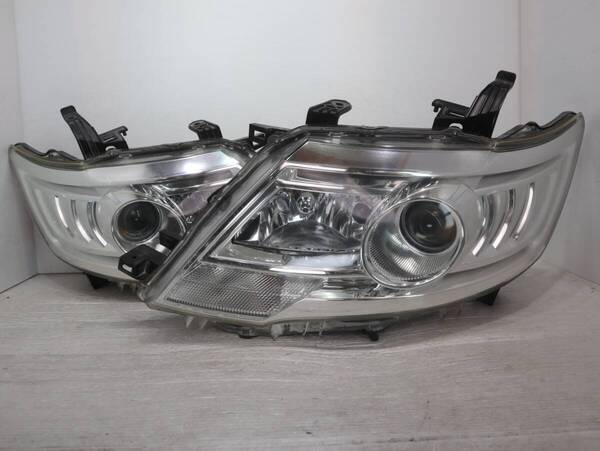 【コーティング済】 後期 HID キセノン 迅速発送 KOITO 100-24921 管理BR49-11 セレナ ハイウェイスター C25 ヘッドライト 左右