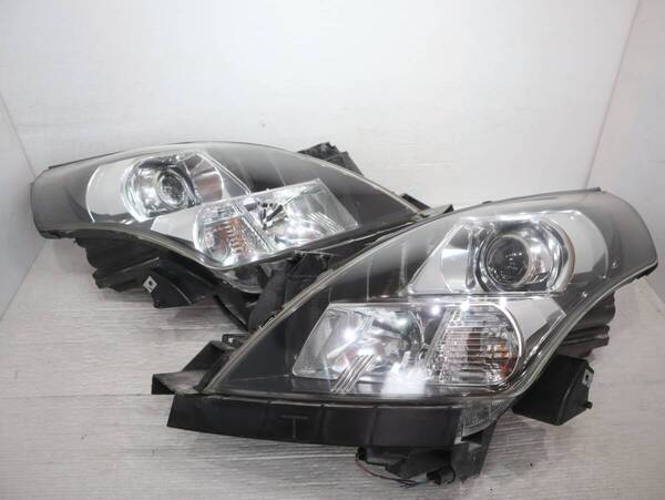 後期 ブラック HID 【コーティング済】 キセノン 迅速発送 P5620 迅速発送 管理BR52-13 LY3P MPV ヘッドライト 左右