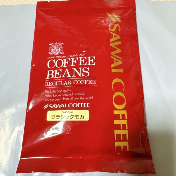 澤井珈琲 豆のまま レギュラーコーヒークラッシックモカ100g