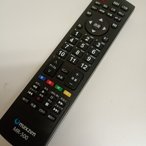【T-1-140】動作確認済 xzen マクスゼン MR-500 液晶テレビ用 リモコン