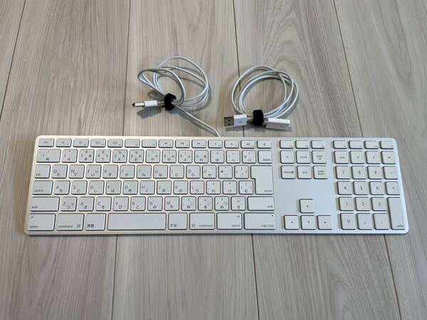 【中古品】【送料無料】Apple 純正 Mac用 A1243 USB Keyboard 日本語キーボード