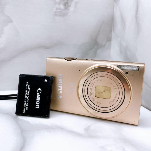 【完動品】Canon キャノン イクシー 430f ゴールド コンデジ デジタルカメラ コンパクトデジタルカメラ デジカメ