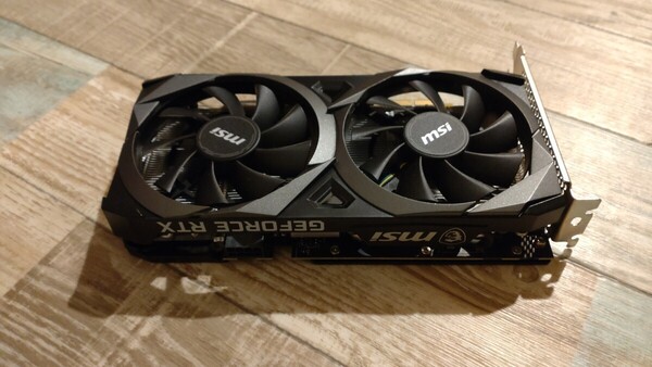 【中古良品】NVIDIA msi GeForce rtx3050 ventus 2x xs 8g oc グラフィックボード ゲーミングPC 自作PC グラボ GTX RTX