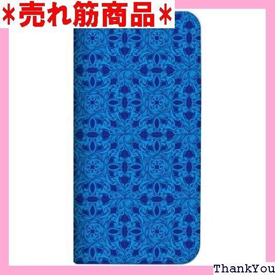mitas ZenFone6 ZS630KL ケース 柄 ブルー 486 NB-0090-BU/ZS630KL 900