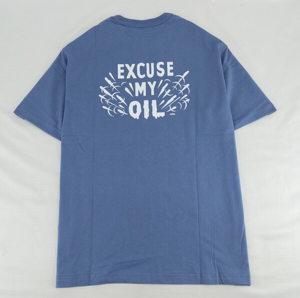 BLUCO WORK GARMENT/ブルコ 153-22-010/POCKET TEE -OIL-(SLATE BLUE)サイズXL.新品.税込価格.送料無料.