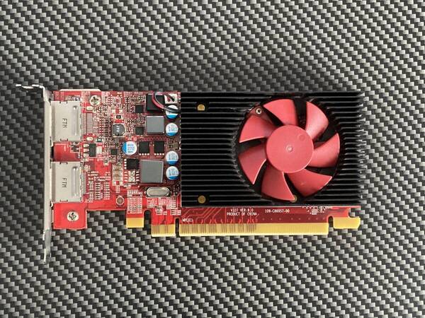 HP Radeon R7 430 2GB DP×2ポート PCIe LowProfile PN:L11302-001 中古 グラフィックボード