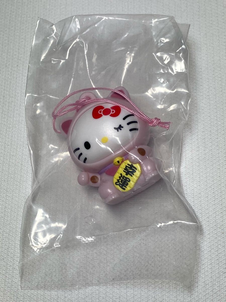 ハローキティ 和風 和柄 日本 招き猫 紙袋 根付け ファスナー