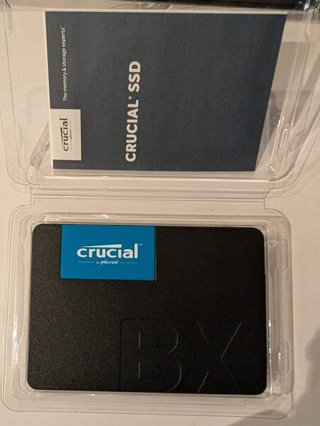 【602時間】Crucial 240GB CT240BX500SSD ★2.5 SATA★ SSD 動作品 ★送料無料!★