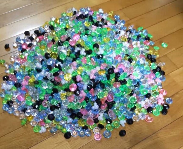 アクリルパーツ アクリルストーン ゲーセン石 約5キロ キラキラ