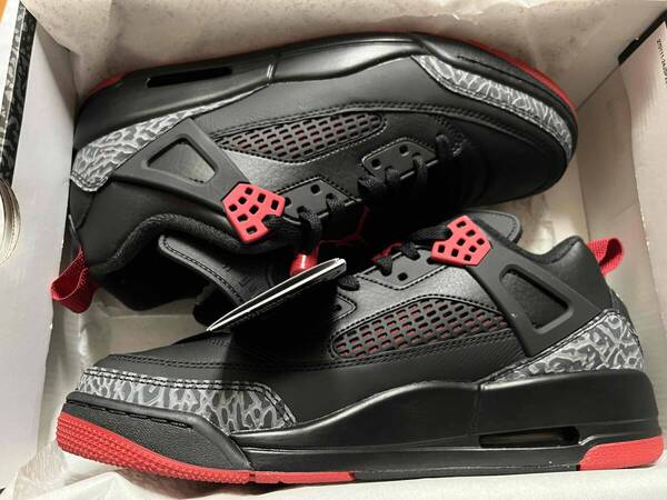 【即決】新品未使用 箱タグ付き ナイキ エア ジョーダン スパイジーク 白赤 AIR JORDAN Spizike Low 28cm
