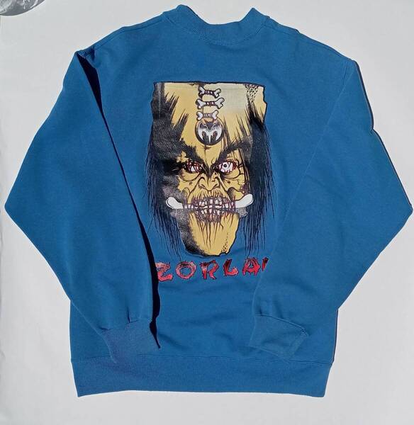 90s zorlac シュランケンヘッド スウェット pushead santa cruz powell buttstain dogtown thrasher