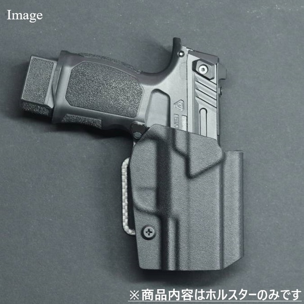 国内製造品 六七五 SI SMP GBB 専用 カイデックスホルスター 右用 Blackカラー
