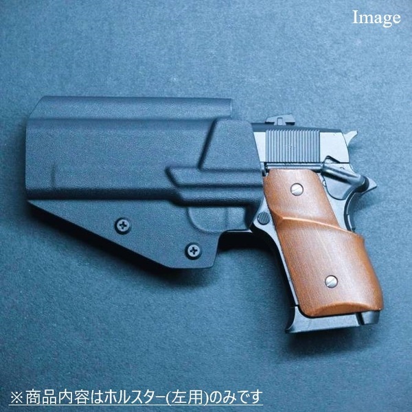 国内製造品 六七五 千束の銃 専用 カイデックスホルスター Blackカラー 左用