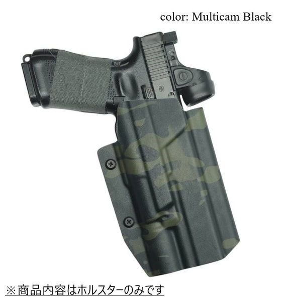 国内製造品六七五 Glock 17 19 X300U ライト 専用 カイデックスホルスター 右用 Multicam Blackカラー