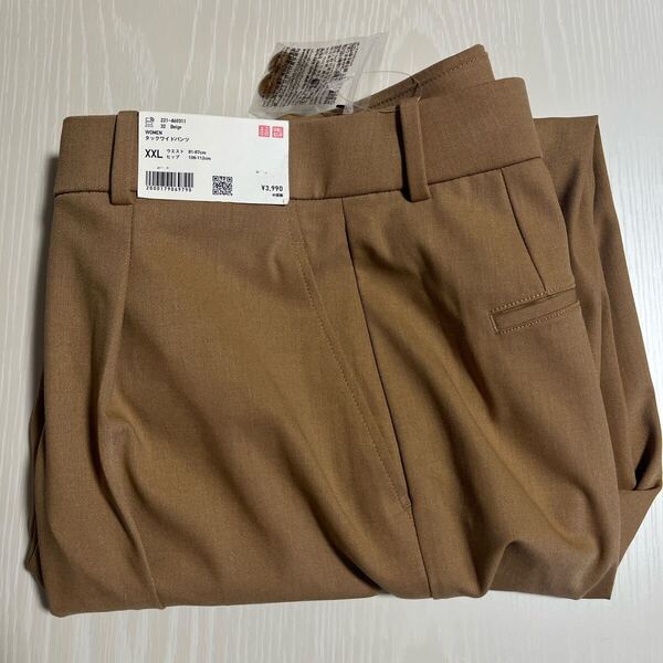 新品 未使用 タグ付 ユニクロ UNIQLO ボトムス パンツ 大きいサイズ