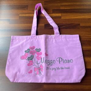 メゾピアノ mezzo piano バッグ トートバッグ ピンク