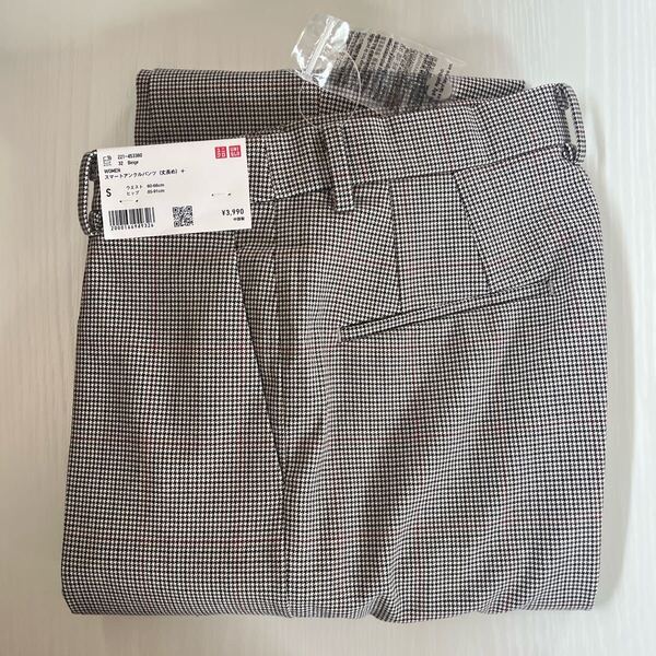 新品 未使用 タグ付 ユニクロ UNIQLO ボトムス パンツ スマートアンクル
