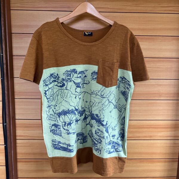 amina アミナ チャイハネ Tシャツ トップス 半袖 エスニック コットン