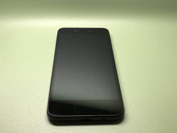 【Simロック解除済み】☆Softbank SHARP AQUOS sense basic 702SH ブラック 判定〇