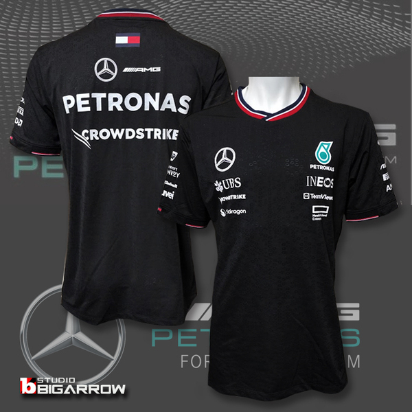 【Mサイズ】メルセデス AMG ペトロナス F1チーム レプリカTシャツB ラッセル アントネッリ アパレル