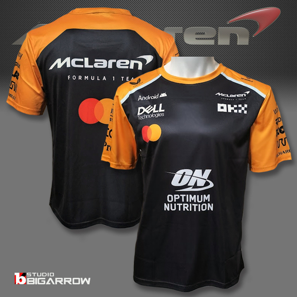 【2XLサイズ】マクラーレン F1チーム Mclaren 2025レプリカTシャツ ノリス ピアストリ アパレル