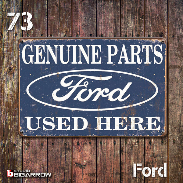 73 ブリキ看板 20×30㎝ FORD フォード アメ車 ガレージ メタルプレート アメリカンインテリア USフェンス 世田谷ベース