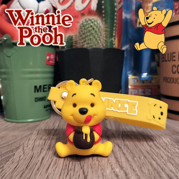くまのプーさん Disney ディズニー WinnieThePooh キーホルダー キーチェーン ストラップ アメリカン雑貨