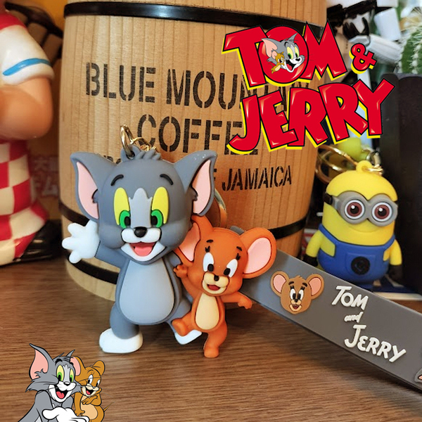 トムとジェリー TOM&JERRY キーホルダー キーチェーン ストラップ 世田谷ベース アメリカン雑貨