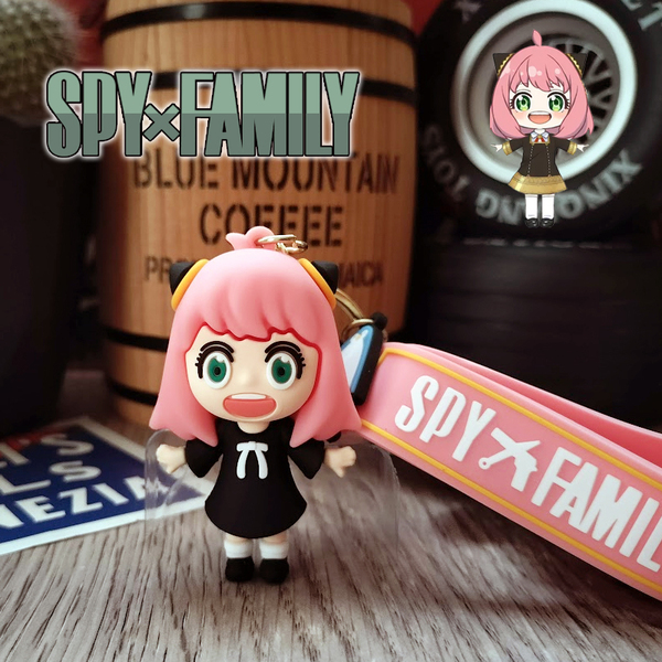 SPY×FAMILY アーニャ・フォージャー スパイファミリー キーホルダー キーチェーン ストラップ アメリカン雑貨