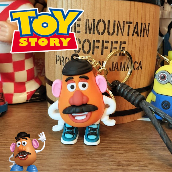トイストーリー ポテトヘッド TOYSTORY キーホルダー キーチェーン ストラップ 世田谷ベース アメリカン雑貨