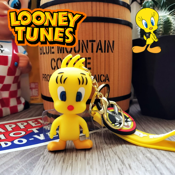ルーニーテューンズ トゥイーティー LOONEYTUNES キーホルダー キーチェーン ストラップ シルベスター アメリカン雑貨