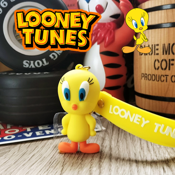 ルーニーテューンズ トゥイーティー LOONEYTUNES キーホルダー キーチェーン ストラップ 世田谷ベース アメリカン雑貨