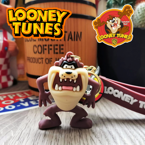 ルーニーテューンズ タズマニアンデビル LOONEYTUNES キーホルダー キーチェーン ストラップ 世田谷ベース アメリカン雑貨