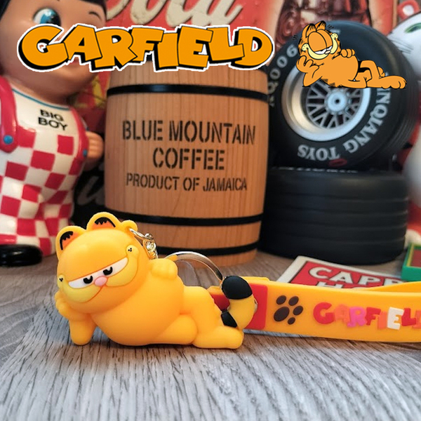 ガーフィールド GARFIELD ねこのガーフィールド キーホルダー キーチェーン ストラップ 世田谷ベース アメリカン雑貨