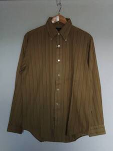 60s ビンテージ TOWNCRAFT 米国 ストライプ ボタンダウンシャツ (skins skinhead suedehead モッズ mods ben sherman brutus ivy アイビー)