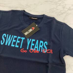 SY32 by SWEET YEARS(スウィートイヤーズ) ネイビー Tシャツ サイズM 3割引き8400円